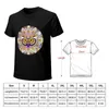 Męskie podkoszulki Mandala King T-Shirt Plus rozmiar zwierzęcy nadruk dla chłopców Zwykły czarny T-shirty męskie