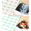 Craft Tools 24 Stickers/Sheet Diy Colorf Compilation Po Corner Paper Stickers For Albums Frame Decoration Paste Album Scrapbooking D Dhjh4