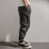 Pantalons pour hommes été japonais rétro glace soie léger décontracté taille élastique cordon de serrage séchage rapide sport cheville longueur pantalon