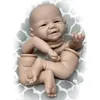 Poppen 45cm Vivienne Reborn Doll Kits Ongemonteerd DIY Kit Handgemaakte 3D PaintedUnpainted Levensechte Bebe Sin Pintar 230710