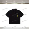 Xinxinbuy Men Men Designer Tee Tee Trub