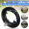 Watering Equipments 6/8M Outdoor Mist Coolant System Water Sprinkler Garden Patio Cooling Spray Kits