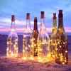 Strings Holiday Wedding Party Decoration Copper Wire Light Bar Wine Bottle Cork LED Christmas String Lamp Garland Fairy