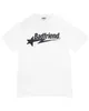 T-shirt da uomo Y2K Hip Hop Stampa di lettere T-shirt Amico Stampa Top grande Harajuku Moda Casual Abbinamento completo Allentato Top Abbigliamento da strada 230710