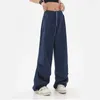 Pantalon femme Streetwear femmes taille haute piste américain Vintage cordon ample jambe large été mode femme Y2K pantalon