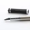 Penne stilografiche 1 PC Penna Iraurita di alta qualità Full Metal Luxury Caneta Office School Forniture di cancelleria 230707