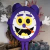 hoge kwaliteit Real Pictures Deluxe Purple klok mascottekostuum fancy carnaval kostuum Karakter Kostuum fabriek direct shippin273J