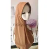 Szale Amira Eid muzułmanki hidżab jednolity kolor chustka na głowę arabski Islam turban modlitewny pełna pokrywa Headwraps szaliki szale malezja szalik x0711