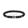 Charme Bracelets Prière Hommes Femmes Bracelet Hématite Croix 6Mm Pierre Naturelle Perle Brin Bracelet Jésus Yoga Homme Bijoux Cadeau Drop Deli Dhb4I