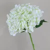 Dekoracyjne kwiaty delikatna sztuczna hortensja nie blaknąca szeroka aplikacja rekwizyty Pography sztuczny jedwab dekoracje ślubne