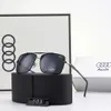 Fashion Audi top sunglasses 2021 new Sunglasses men's metal frame driver's driving glasses toad 503 with logo box