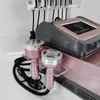 6 en 1 cavitation sous vide rf 40k 80k cavitation par ultrasons avec des tampons laser machine à brûler les graisses or rose