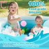 Sand Play Water Fun 12PCS Reusable Balloons Balls Adults Kids Summer Swimming Pool Silicone Fighting Playing Toys Bomb Games p230711