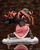 Figuras de brinquedo de ação 14cm anime figura demon slayer bonito batalha agachamento poses modelo bonecas brinquedo menina presente coletar material encaixotado