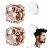 Серьги 1PAIR CRISTAL MAGNETIC EAR -шпилька Легко используйте клип для женщин для женщин панк круглый циркон магнит. Непрокативные украшения