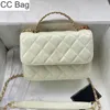 CC Bag Classic Mini borsa con patta da donna con manico superiore Borsa a tracolla Designer in pelle bovina trapuntata Borsa di lusso Portafoglio Porta carte Valigie multicolori Pochette Fanny