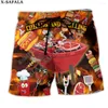 Pantaloncini da uomo Funny Food Burger Dog Tacos Pizza Dessert Nuoto Summer Beach Holiday Pantaloni Mezza pantalone-7