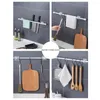 Hooks 2pcs Curtain Rod Clamp Multifunctional Punch-free Bracket Self Adhesive No Trace Sticker For Mirror Ceramic Tile