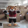 2018 Discount factory Lovely Kung Fu tiger cartoon doll Mascot Costume 170I