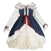 Casual Dresses Lolita Dress Gorgeous White Jackie OP Original Design Large Swing With Hairbands