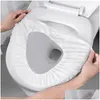 أغطية مقعد المرحاض يسامي الحصير غير المنسوجة أوراق المراحيض غير المنسوجة مقاوم للماء المرحاض