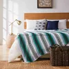 Blankets 130x170cm Mexican Striped Style Beach Blanket Handmade Woven Towel Tassels Throw Rug for Sofa Bed Home Picnic Mat Multi Use L231023