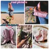 Bottes de cow-boy pour femmes en métal rose fleur à coudre Western 2023 chaussures de broderie pour femmes en denim de qualité moyenne brillante L230711