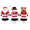 Decorazioni natalizie sierware posate da posate snowman snowman rendeer forcone tasche tasche per tavolo da tavolo da tavola xbjk2111 drop gasle dhfcb