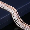 Perles Style perle d'eau douce naturelle irrégulière en vrac 4-5 Mm pour la fabrication de bijoux Bracelet à bricoler soi-même collier accessoire