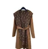 Trenchcoats voor dames Designer Damesjas Parka's Warme jas Mode Windjack wol Klassieke jassen Slanke uitloper