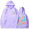 Heren Hoodies 2023 Mode Liefde Als Jezus Hiphop Hoodie Print Sweatshirt Voor Mannen En Vrouwen Oversized Fleece Big Size Street Style Trui