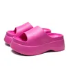 GAI GAI Thick Platform Chunky Slippers Women Sandals Summer Fashion Eva Memory Foam Pillow Slides Non-slip Home Beach Flip Flops 230710