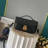 Luksusowe torby designerskie Wysokiej jakości torba kurierska Wytłaczane modne torby Crossbody Damskie torby z łańcuszkiem Torby na ramię w stylu vintage Portfel Torebka Torby Tote Torebki damskie Torebka