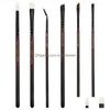 Make-up kwasten Merk Beste kwaliteit 15 stks / set Borstel Met Pu Zak Professioneel Voor Poeder Foundation Blush Oogschaduw Eyeliner Blending D Dhbsl