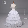 Hot Sell Many Styles Bridal Wedding Petticoat Hoop Crinoline Prom Underskirt Fancy Skirt Slip