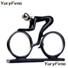 Arti e Mestieri Yuryfvna Bicicletta Statua Campione Ciclista Scpture Resina Moderna Arte Astratta Atleta Ciclista Home Decor Q052 Dhzlq