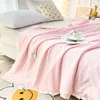 Couvertures été Cool couette climatiseur couverture douce lavable en Machine doux pour la peau bureau sieste mince cadeau pour les amis