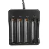 18650 Battery Charger 4 Slots AC 110V 220V Smart Four Charging For 18650 Liion Rechargeable Batteries