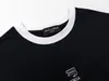 BLCG LENCIA 2023 Summer New 250g 100% Cotton T-shirt Men High Quality Print Color Sleeve Drop Tshirts Oversize Tops 2023276