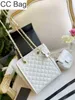 Torba CC Zakupy Najwyższej jakości torebki ze skóry bydlęcej z monetą Damskie torebki na ramię Crossbody Lady Messenger Tote Flap Torebki Eleganckie Vintage H