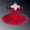 Trajes de balé tutu de balé vermelho para adultos, trajes de tutu de balé profissional para meninas, fantasias de balé para meninas, lago dos cisnes, beleza do sono Bl261U