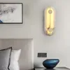 copper designer wall lamp