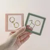 Packaging Boxes 10pcslot Plastic Jewelry Box Transparent Stands 3D Pink Yellow Colorful Picture Frame PE Membrane Floating Display Case Holder 230710