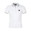 Polo Masculino Cross Border Cor Sólida Pólo Masculino Comércio Exterior Tamanho Grande Placa Lisa Decote em Pé T-shirt Europeu e Americano 230710