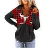 Dames Hoodies Sweatshirt Zak Lange mouw Rits Kraag Pullover Tops Lichtgewicht Vrouwen Hoodie Casual Winterjas