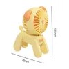 Electric Fans Desktop Decoration Fans Cute Pet Dog Rechargeable Usb Small Electric fan Cute Girl Mini Desktop Student Dormitory Decoration Fan