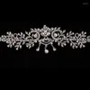 Pinces à cheveux mariée diadème tête chaîne bijoux frontlet accessoires de mariage bandeau de mariée princesse couronne diadèmes D88