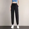 Pantaloni attivi Seta di ghiaccio Sport da donna Vestibilità ampia Estate Sottile Casual Drape All-match Bloomer per esercizi di fitness a gamba larga