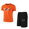 Męskie dresy letnie TRAPSTAR odzież sportowa marka strój do fitnessu Running Casual TshirtShorts oddychające dwuczęściowe 230710