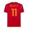 S-4XL 23 24 DYBALA romas Soccer jerseys Pellegrini belotti CELIK Abraham AOUAR EL SHAARAWY 2023 football shirts MANCINI KUMBULLA men kids kit EL SHAARAWY uniforms